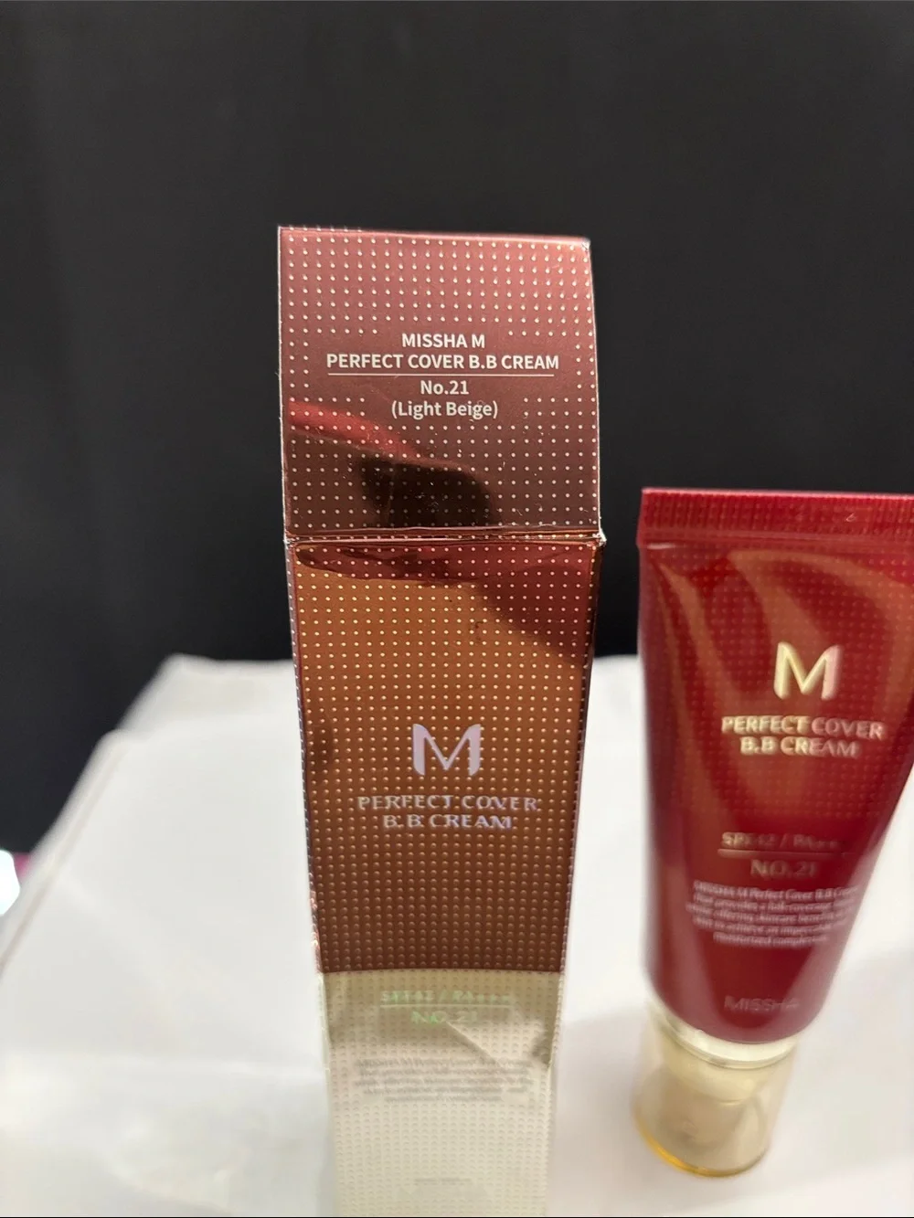 M Perfect Cover B.B Cream No.21